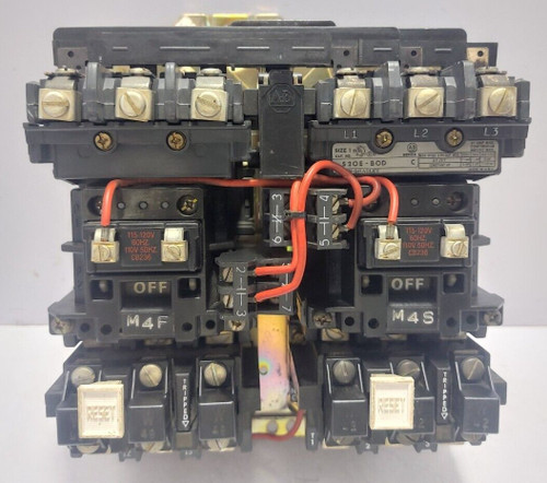 Used Allen Bradley 520E-BOD Arrancador De Múltiples Velocidades Tamaño Nema 1 Ser.C - Product Image