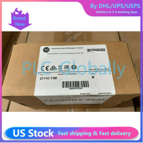 New New Sealed Allen Bradley 2711C-T3M PanelView C300 MonoTouchRS232DF1RS485 - Product Image