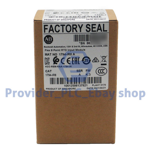 New New Factory Sealed AB 1794-IR8  A Flex 8 Point RTD Input Module1794IR8  - Product Image