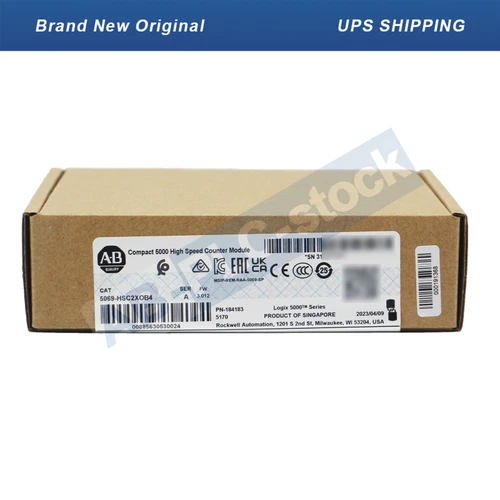 New NEW Allen-Bradley 5069-HSC2XOB4 CompactLogix High Speed Counter Module - Product Image