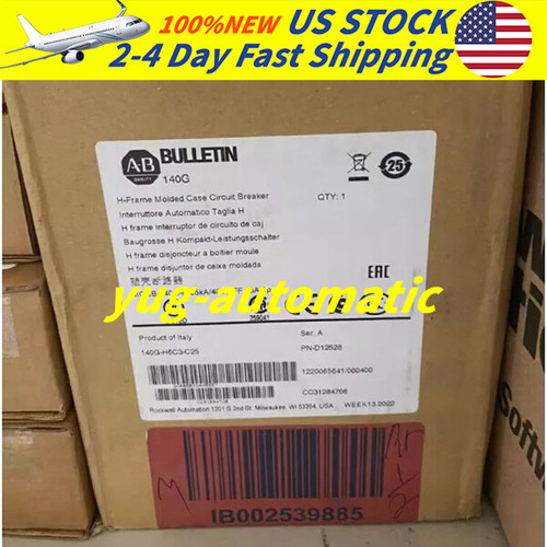 New Allen-Bradley 140G-H6C3-C25 New Sealed Free Shipping - Product Image
