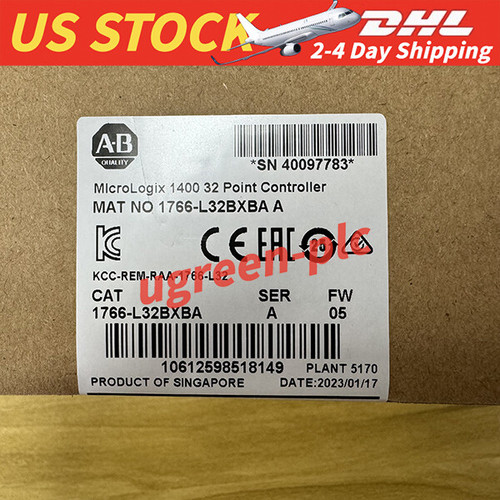 New AB 1766-L32BXBA SER C MicroLogix 1400 Controller Brand New Free Shipping - Product Image