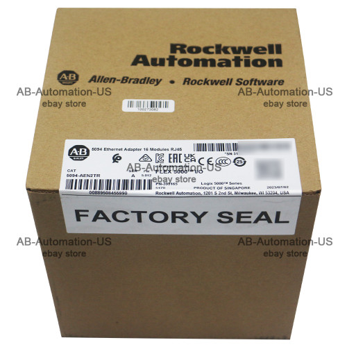 New New Sealed 5094-AEN2TR 5094 Ethernet Adapter 16 Modules RJ45  - Product Image