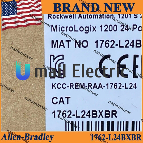 New Allen Bradley 1762-L24BXBR C MicroLogix 1200 PLC Processor NEW AB 1762 L24BXBR - Product Image