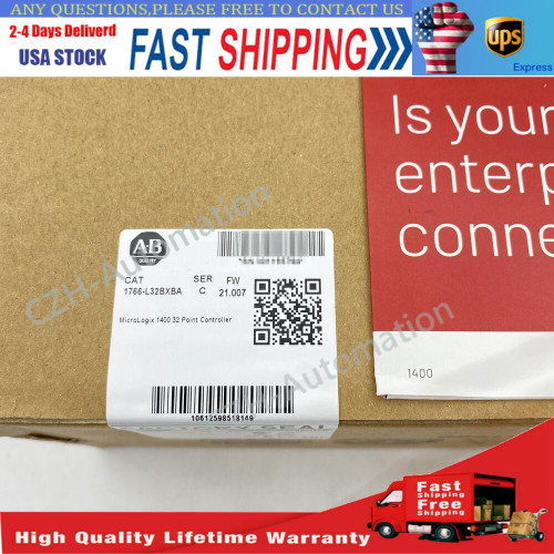New Allen-Bradley 1766-L32BXBA Ser C MicroLogix 1400 Controller NEW SEALED - Product Image