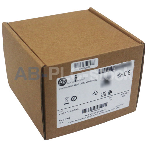 New New Sealed Allen-Bradley 440C-CR30-22BBB Guardmaster 440C-CR30 safety relay  - Product Image