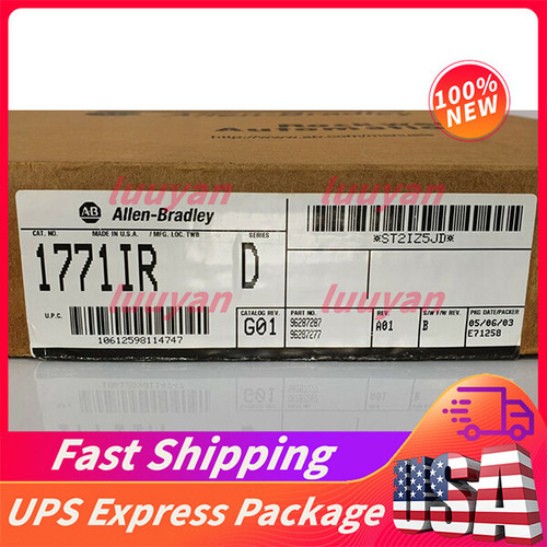 New New Sealed 1771-IR NEW Allen Bradley 1771IR Series C Rtd Input Module - Product Image