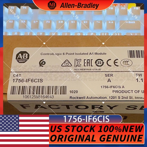 New NEW Allen-Bradley 1756-IF6CIS Series A Analog Input Module New - Product Image