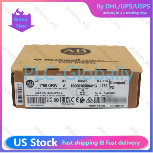 New New Allen Bradley 1769-OF8V CompactLogix 8 Channel Analog Voltage Output Module - Product Image