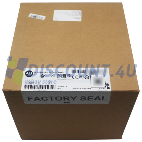 New New Factory Sealed AB 1756-PB75  B ControlLogix 24V DC Power Supply 1756PB75 - Product Image