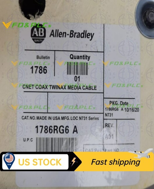 New NEW Factory Sealed Allen Bradley 1786-RG6 1786RG6 Does Not Apply - Product Image