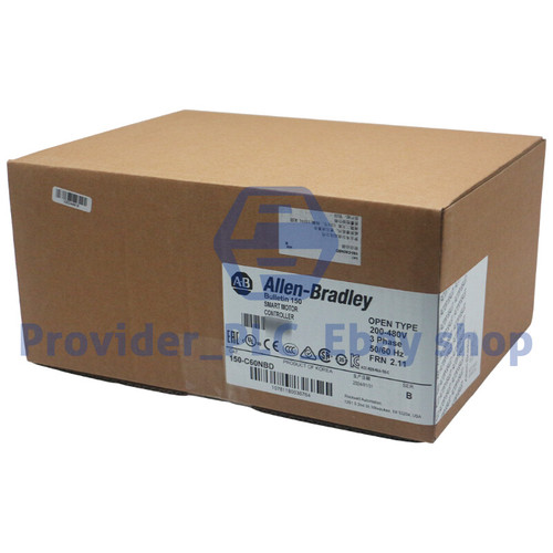 New New Factory Sealed AB 150-C60NBD SER B SMC-3 Smart Motor Controller 150C60NBD - Product Image