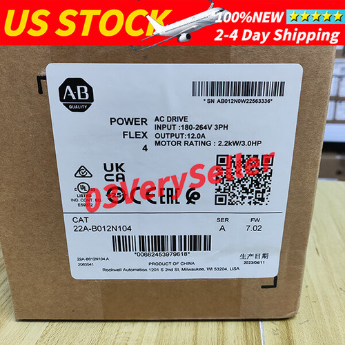 New Allen-Bradley 22A-B012N104 Brand New Free Shipping - Product Image