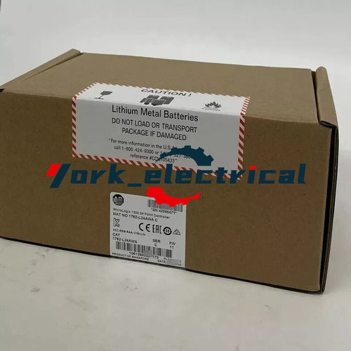 New NEW Factory Sealed 1762-L24AWA MicroLogix 1200 24 Pt Controller - Product Image