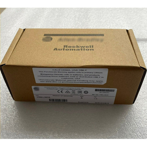 New New Factory Sealed - 1769-L35CR A CompactLogix ControlNet Redundant Controller Does not Apply - Product Image