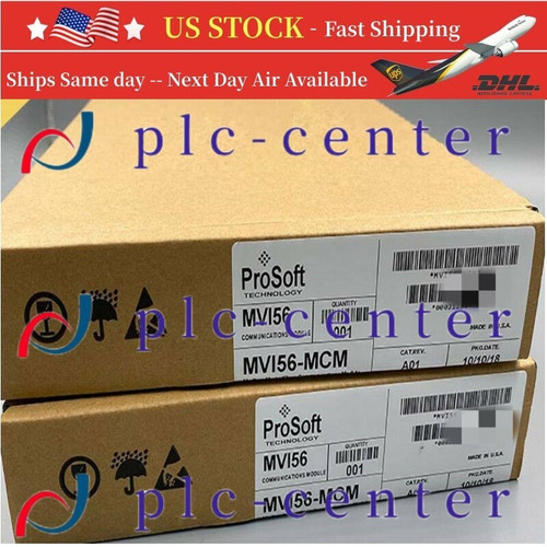 New NEW Surplus Allen Bradley ProSoft MVI56-MCM MV156-MCM Comms Module MVI56MCM - Product Image