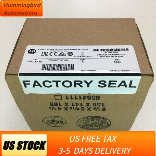 New New Factory Sealed AB 1783-NATR SER A Configurable NAT Router Module 1783NATR Does not Apply - Product Image