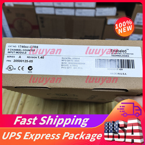 New New Sealed 1746sc-CTR8 A Allen Bradley 8 Channel Counter Input Module 1746sc-ctr8 - Product Image