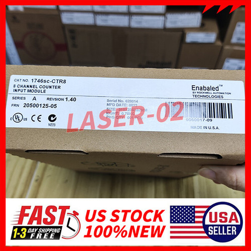 New New Sealed Allen Bradley 1746sc-CTR8 A 8 Channel Counter Input Module 1746sc-ctr8 - Product Image