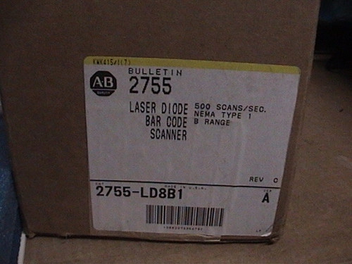 New NEW Allen Bradley 2755-LD8B12755LD8B1 Scanner head - Product Image