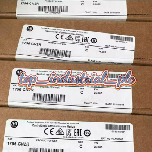 New New Factory Sealed AB 1756-CN2R SER C ControlLogix Communication Module 1756CN2R - Product Image