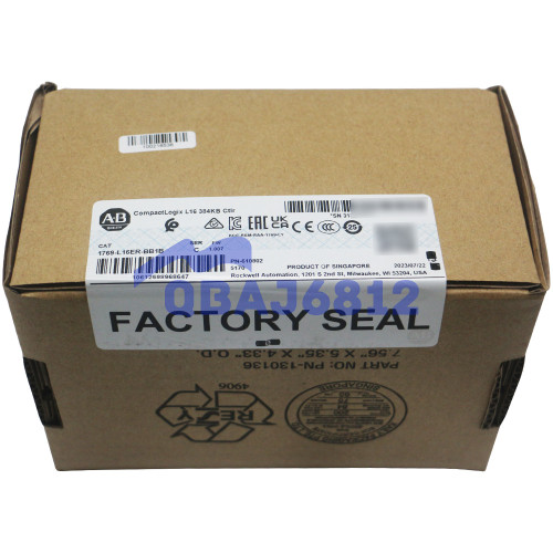 New New Allen Bradley 1769-L16ER-BB1B CompactLogix L16 384KB Controller Does not apply - Product Image