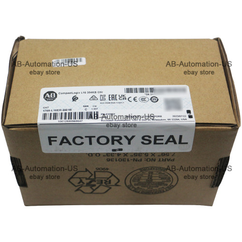 New New 1769-L16ER-BB1B CompactLogix L16 Controller 384KB User Memory Does not apply - Product Image