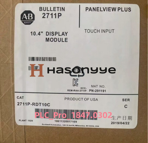 New 2711PRDT10C 1PCS Brand New Allen-Bradley 2711P-RDT10C Fast delivery us free tax Does Not Apply - Product Image