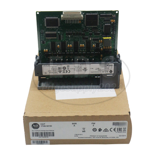 New NEW ALLEN-BRADLEY 1746-NI16I SER A SLC 500 ANALOG INPUT MODULE 1746NI16I Dose not apply - Product Image