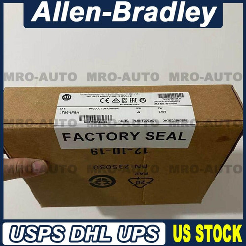 New New Factory Sealed Allen-Bradley 1756-IF8H HART Analog Input Module US Free Tax 1756IF8H - Product Image