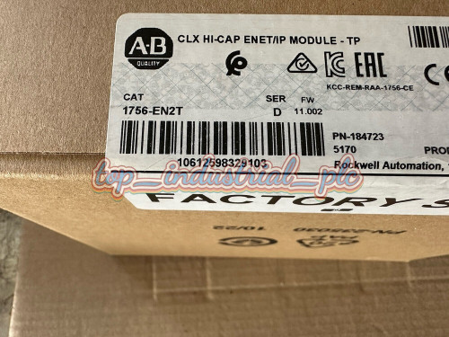 New Allen Bradley 1756-EN2T Ser D New Quality Guaranteed Free Ship - Product Image