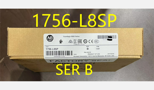 New Allen-Bradley 1756-L8SP GuardLogix 5580 Partner Module FREE SHIP NEW IN BOX US - Product Image
