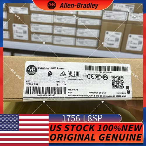 New NEW sealed 1756-L8SP AB GuardLogix 5580 L8 Safety Partner Free delivery - Product Image