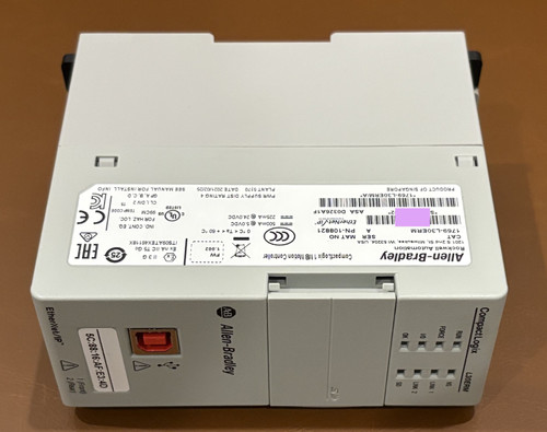 New Allen Bradley 1769-L30ERM A CompactLogix 1MB Motion Controller EtherNet Mfg 2021 - Product Image