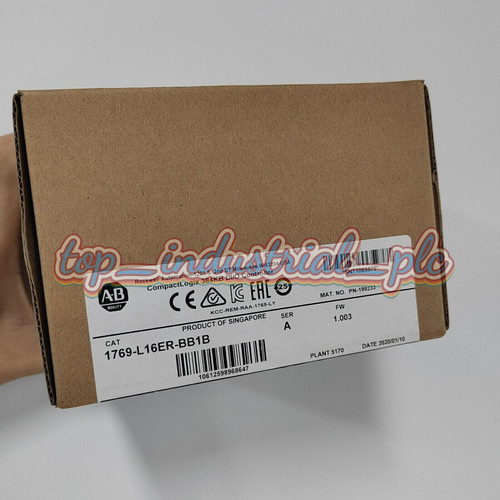 New New Factory Sealed AB 1769-L16ER-BB1B SER A CompactLogix 384KB DIO Controller Does not Apply - Product Image