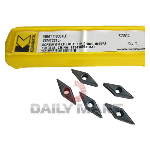 New 10PCSNew In Box KENNAMETAL VBMT110304-LF KC5010 Carbide Inserts - Product Image