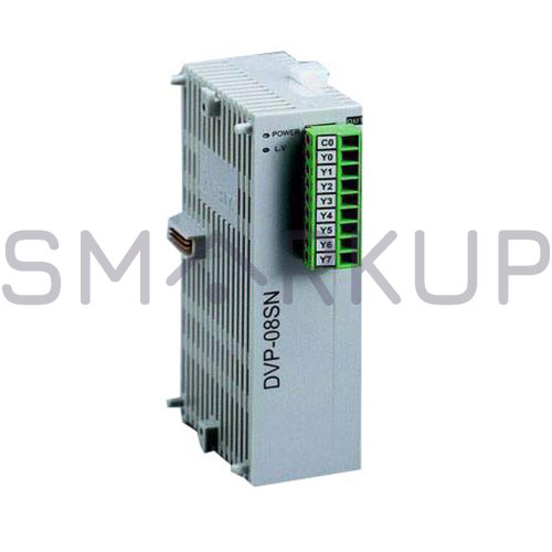 New New In Box DELTA DVP08SN11R Digital IO Module - Product Image