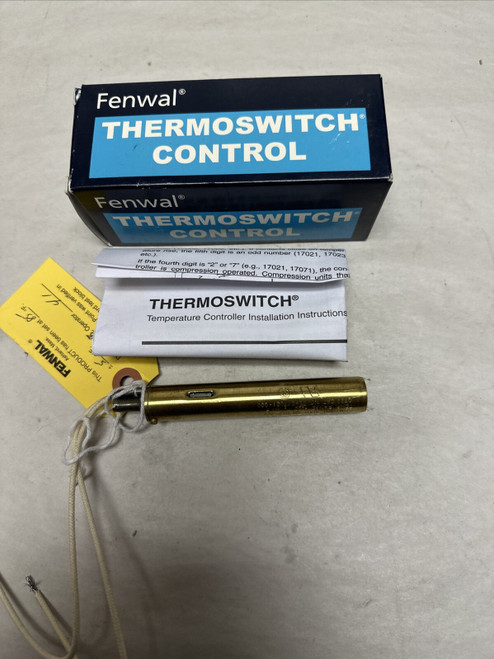 New Fenwal,01-017021-000,Thermoswitch Control - Product Image