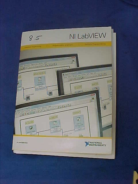 Used NATIONAL INSTRUMENTS NI LABVIEW 8.5 SOFTWARE SI - Product Image