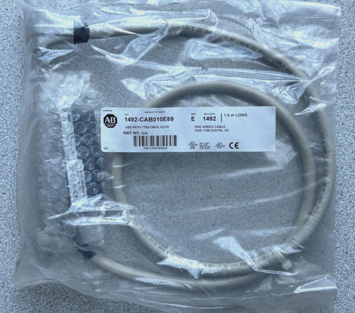 New NEW sealed ALLEN BRADLEY 1492-CAB010E69 SERIES E POWER CABLE - Product Image