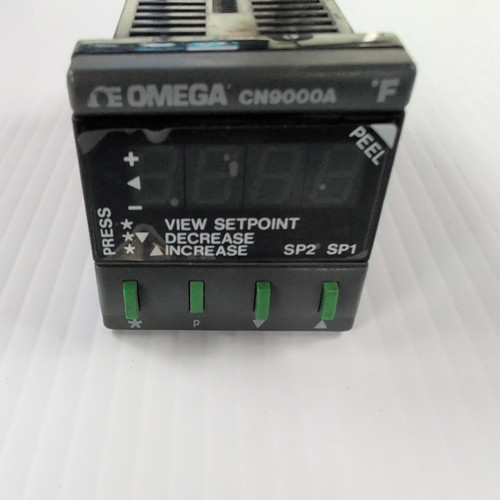 New Omega CN9000A Series Temperature Controller CN9111A 115V 50-60Hz 6VA Used - Product Image