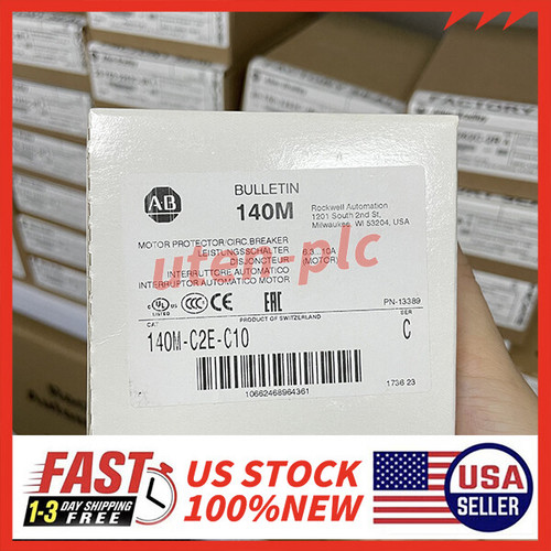 New New Original Allen Bradley 140M-C2E-C10 Circuit Breaker 140M-C2E-C10 Free Ship - Product Image