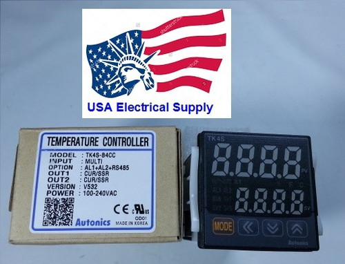 New TK4S-B4CC PID Temperature Controller 4-20mA and SSR RS485 control output - Product Image