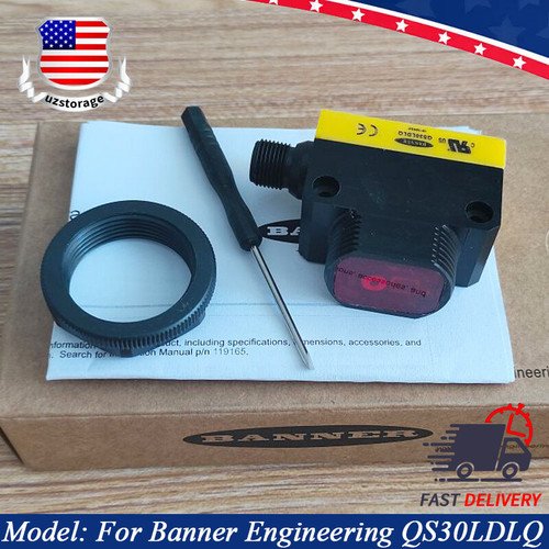 New For Banner Engineering QS30LDLQ 10-30VDC 4Pins Photoelectric Laser Sensor Switch - Product Image