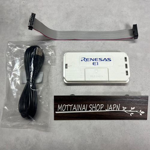 Used Renesas E1 emulator R0E000010KCE00 Microcomputer development system Tested Good - Product Image