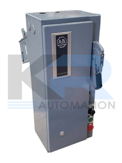 Used Allen Bradley 512-AAB-6-24 Combination Motor Starter Size 0 3Ph 5HP 575V - Product Image