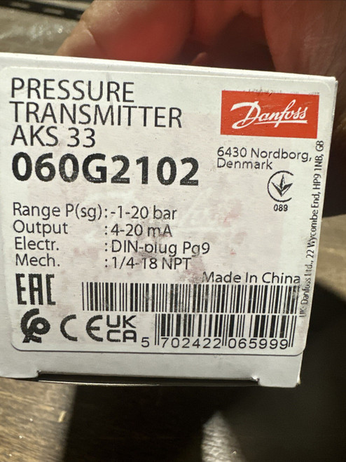 New Danfoss AKS 33 060G2102 - Product Image
