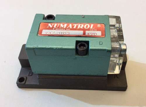New Numatics RA7-0103 Numatrol Relay Valve RA70103 - Product Image