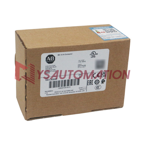 New NEW Allen Bradley 100-C43D00 Auxiliary Contact Configuration 100-C IEC Contactor  - Product Image
