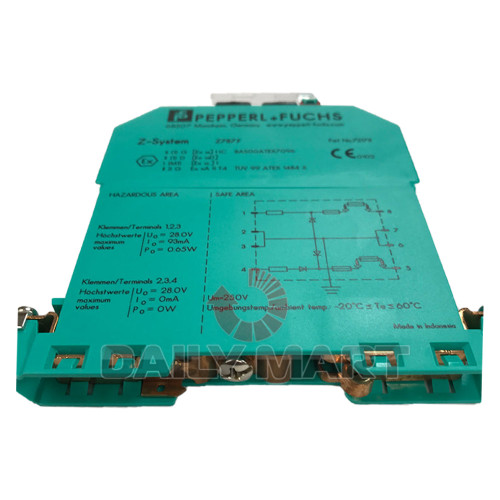 New New In Box PEPPERLFUCHS Z787.F Safety Barrier - Product Image